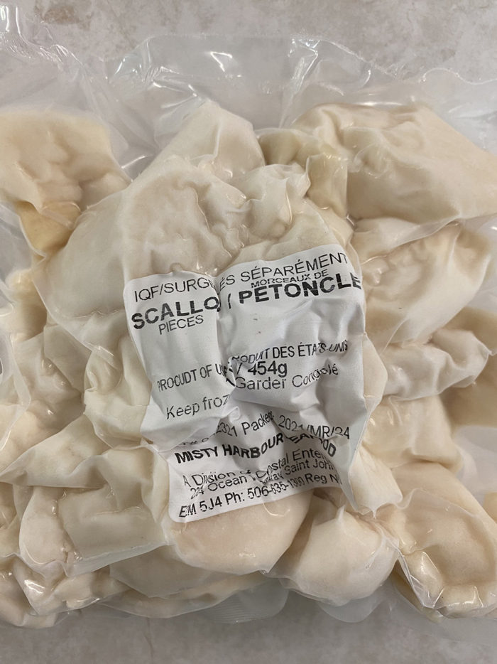 Frozen Scallop Pieces
