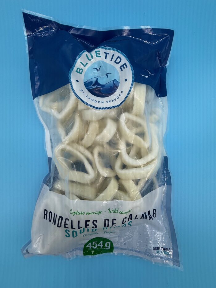 Raw Squid Rings